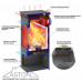Печь-Камин ASTON 11кВт (180 м3) Ø 150мм
