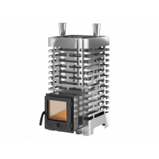 Печь для бани ASTON 20 INOX стекло
