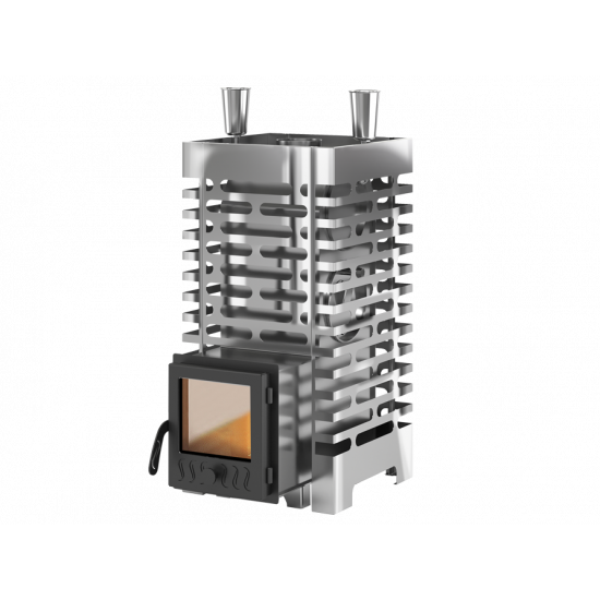 Печь для бани ASTON 20 INOX стекло Печь для бани ASTON 20 INOX стекло